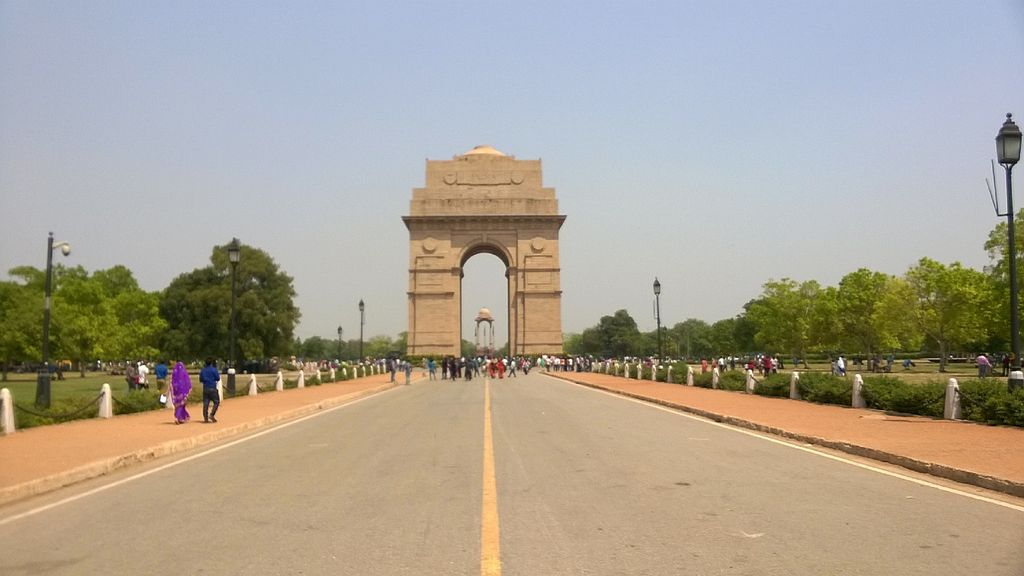 India Gate from Rajpath