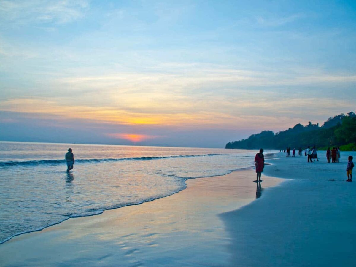 Exploring RadhaNagar Beach