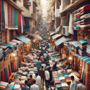 Wholesale Cloth Market in Delhi
