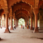 DELHI, INDIA - SEPTEMBER 30: A general view inside Red Fort ahead of the Delhi 2010 Commonwealth Games on September 30, 2010 in Old Delhi, India. (Photo by Matt King/Getty Images)
